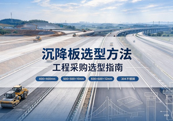 湖里沉降板选择方法